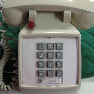Vintage Bell System  push button phone